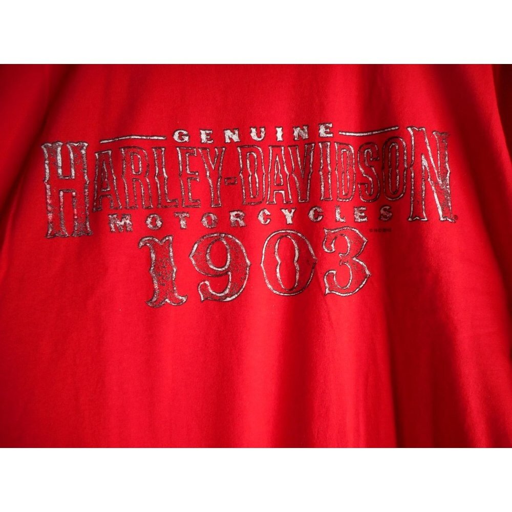 Harley Davidson Smokey Mountain Maryville TN  location T-Shirt Tee Double Sided - Picture 3 of 6
